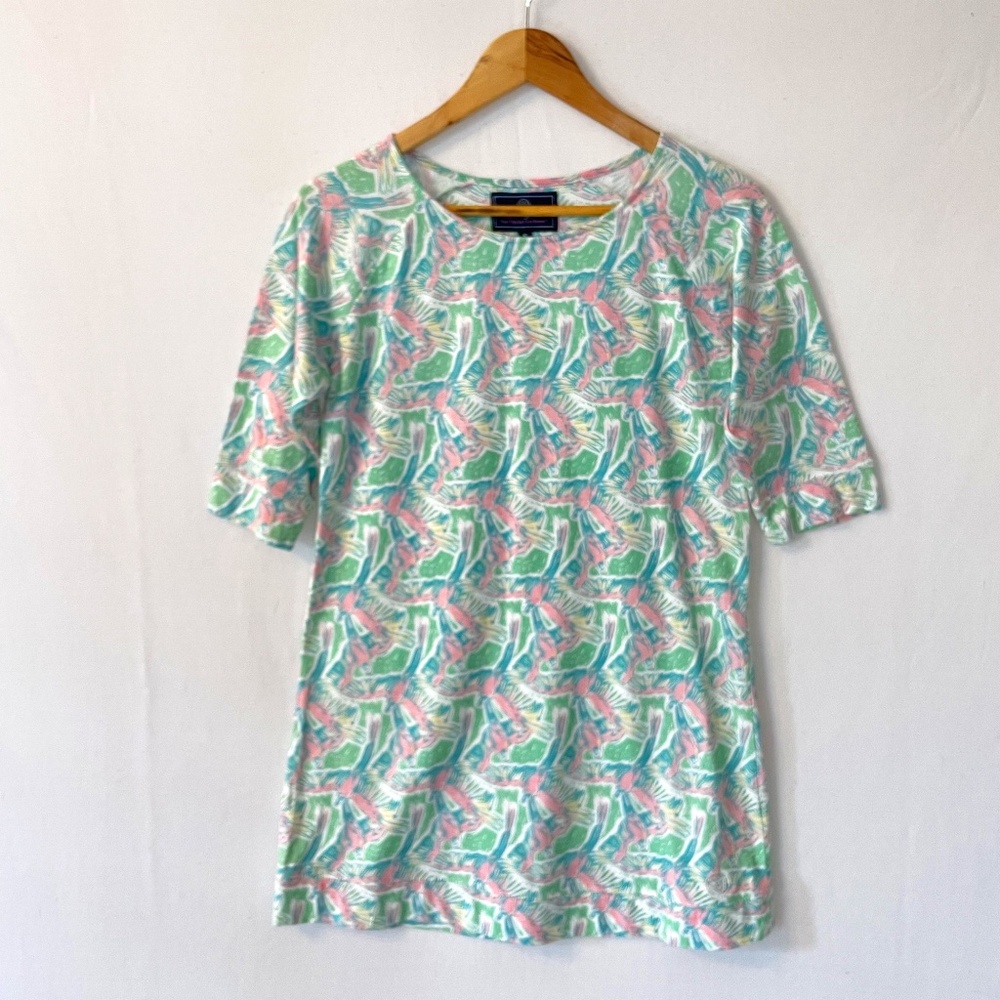 Lauren James Macawl Me Libby Dress 100% Cotton Size Small
